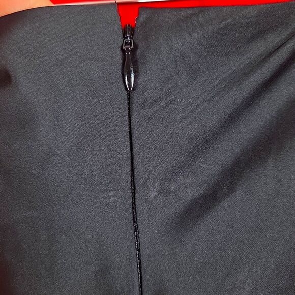 J CREW‎ Collection strapless Gwyneth slip dress in luster charmeuse Black Size 4 - Picture 6 of 8